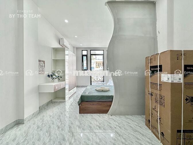 🧧🧧🧧 Studio Ban Công - Vách ngăn bếp - NT mới 100% -30m2- Bình Thạnh ✅