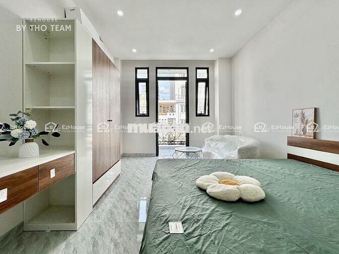 🧧🧧🧧 Studio Ban Công - Vách ngăn bếp - NT mới 100% -30m2- Bình Thạnh ✅