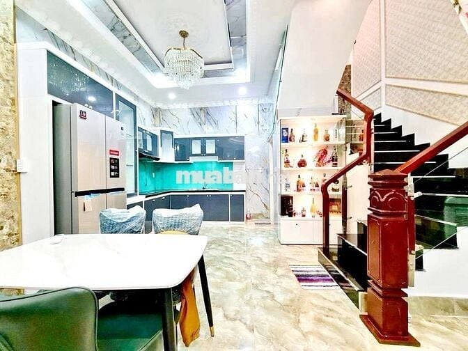NHÀ ĐẸP 3 TẦNG - HXH NGŮ -  VUÔNG NHƯ A4- HTH - NHÀ BÈ- CHỈ 6TY99