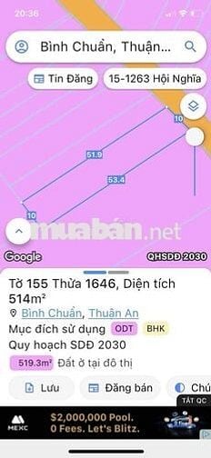 Bán đất làm kho xưởng xây vila nhà vườn