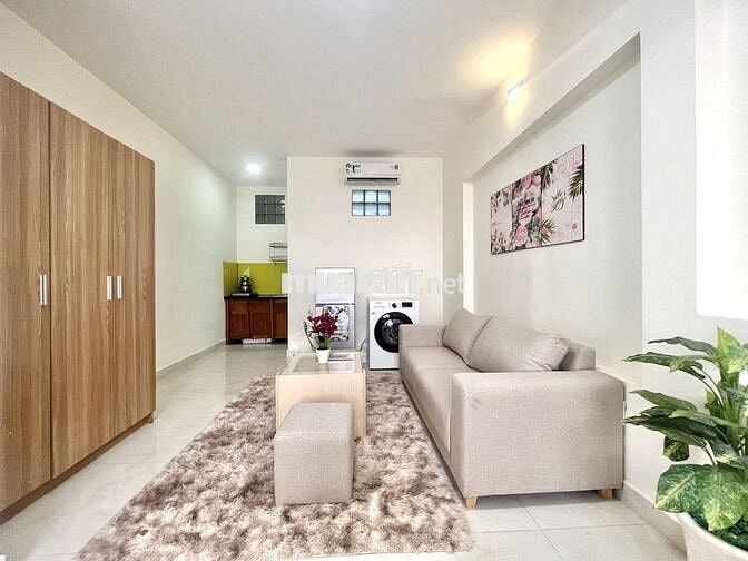 CĂN HỘ 30M2 ĐẦY ĐỦ NỘI THẤT MÁY GIẶT RIÊNG NGAY BV TỪ DŨ