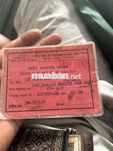 Cub 1991 DD đỏ xe máy êm nhẹ. tin còn xe còn.