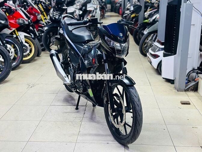 XE MÁY THỊNH PHÁT - RAIDER 150 XANH ĐEN ĐI LƯỚT