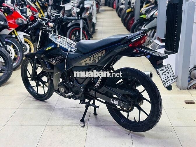 XE MÁY THỊNH PHÁT - RAIDER 150 XANH ĐEN ĐI LƯỚT