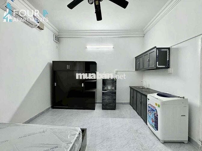 Cho Thuê Phòng Bình Thạnh gần Thị Nghè, giáp Q1_Máy Giặt riêng,Cửa sổ