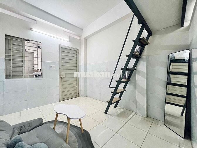 CHO THUÊ PHÒNG GÁC CAO NHẬN 4 NGƯỜI 4 XE NGAY CHÂN CẦU KINH Ở BÌNH THẠ