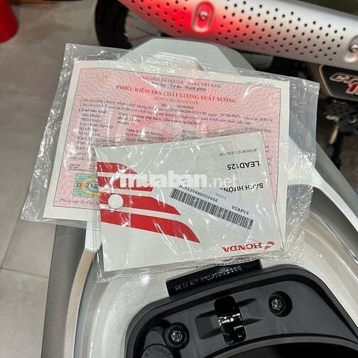 Honda Lead 4val Trắng 2024 chưa đăng ký