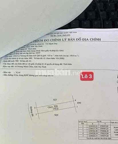 🌳 249TR SUỐI ĐÁ – DƯƠNG MINH CHÂU TÂY NINH  🌳