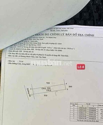 🌳 249TR SUỐI ĐÁ – DƯƠNG MINH CHÂU TÂY NINH  🌳