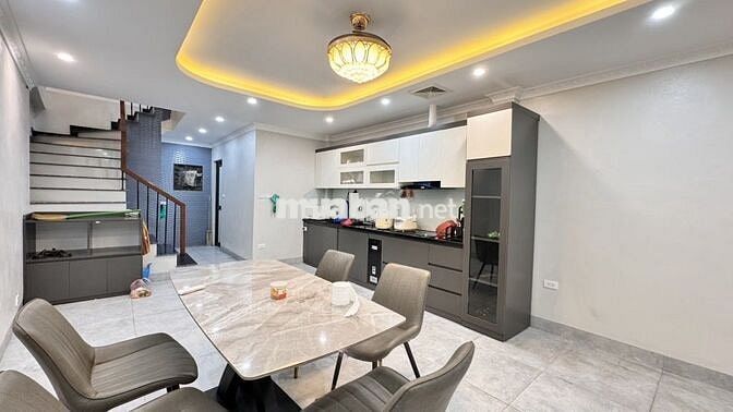 nhà mới 42m2 phố Dương Văn Bé-oto đỗ-6 tầng thang máy nhập-view hồ