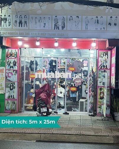 Nhà Mặt Đường Rộng Vị Trí Đẹp Nguyễn Ảnh Thủ P. Hiệp Thành Q12
