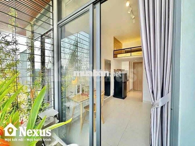 DUPLEX BAN CÔNG TONE GỖ - LÝ PHỤC MAN QUẬN 7 gần KCX TÂN THUẬN
