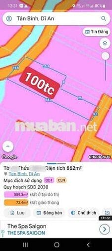 Lô Đất Vườn Tuyệt Đẹp Sát Đường Nguyễn Thị Tươi, P Tân đông Hiệp