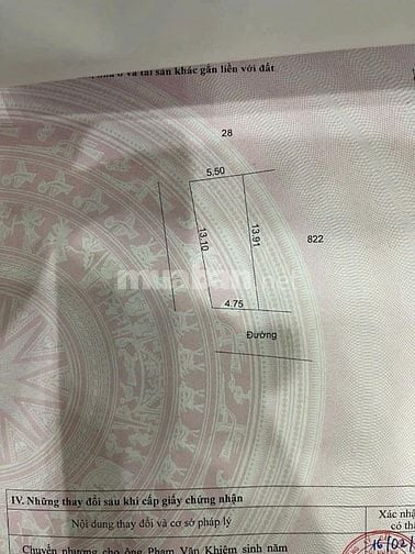 Chính chủ bán nhanh mảnh góc trục chính Mễ Sở - Văn Giang - Hưng Yên.