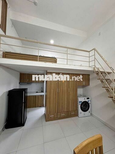 CHO THUÊ DẠNG DUPLEX FULL NỘI THẤT MÁY GIẶT RIÊNG ĐƯỜNG CHU VĂN AN