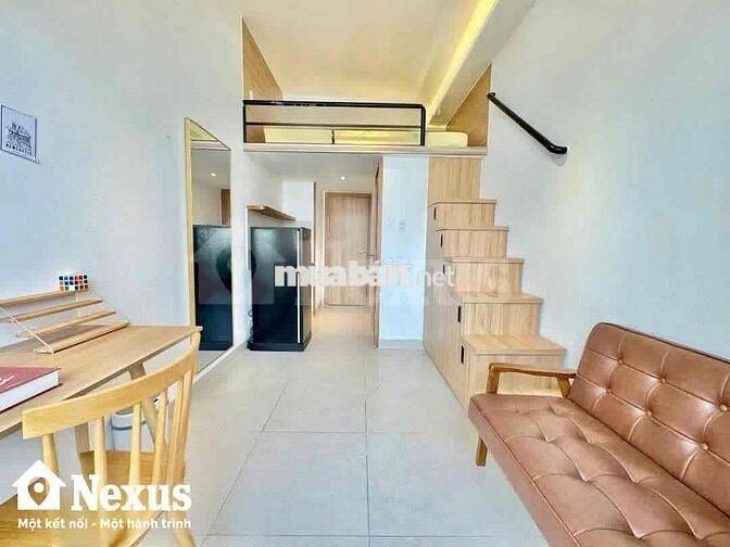 DUPLEX BAN CÔNG TONE GỖ - LÝ PHỤC MAN QUẬN 7 gần KCX TÂN THUẬN