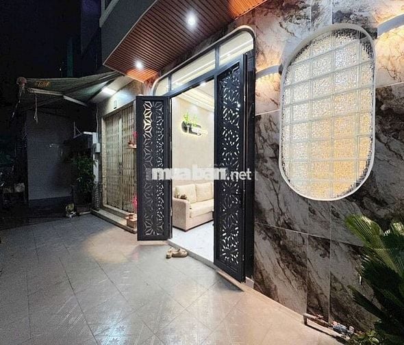 Nhà Bán Tân Hoá Quận 6 1 trệt 1 lầu mới đẹp full nội thất