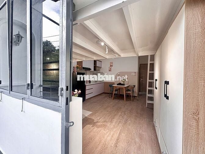 ☄️Căn hộ Duplex - Ban Công - Cửa sổ Trời -Full NT -32m2- Bình Thạnh ⛅️