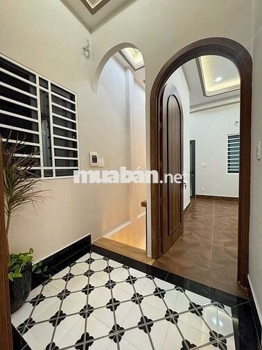 Nhà Bán Tân Hoá Quận 6 1 trệt 1 lầu mới đẹp full nội thất