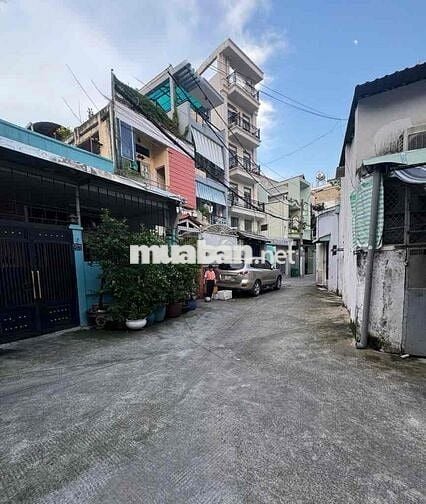 phuờng 1 giáp bình Thạnh nhà Hẻm Ô tô 2 mặt tiền , nhà chuẩn pháp lý