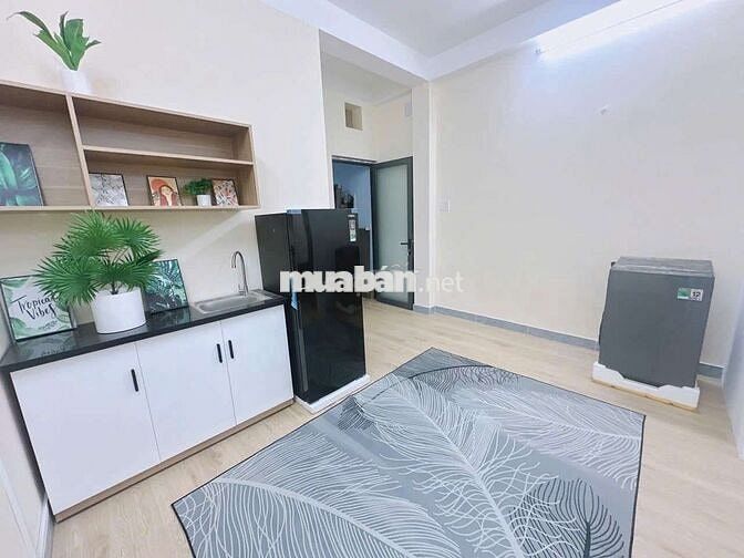 CĂN HỘ DỊCH VỤ 2PN 35M2 FULL NỘI THẤT BAN CÔNG RỘNG THOÁNG, Bà Hạt Q10