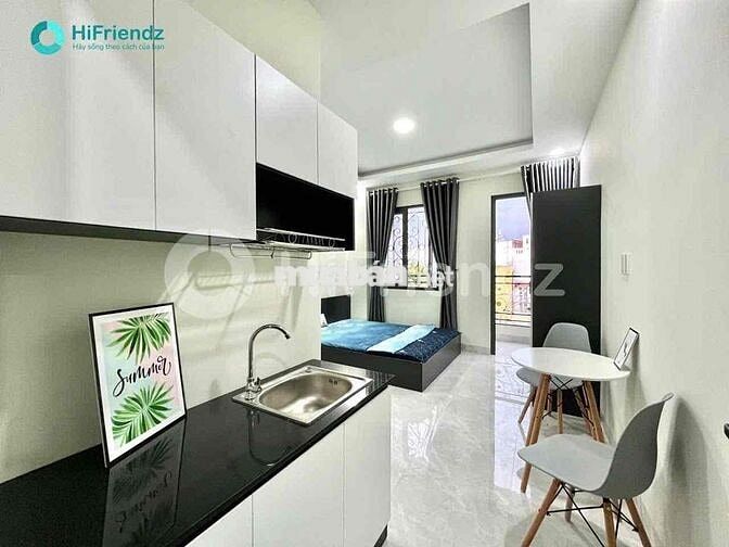 STUDIO BAN CÔNG SIÊU THOÁNG - FULL NỘI THẤT - NGAY TRUNG TÂM
