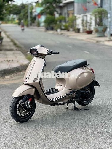 Vespa 125 Mix Nâu TFT Chủ Phố Leng Keng Có Góp🎉🎉🎉