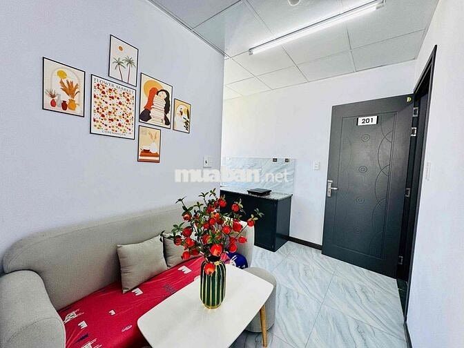 Căn Hộ 1PN Full NT - Thang Máy ,Hầm Xe Ngay Trục Đường Nguyễn Văn Linh