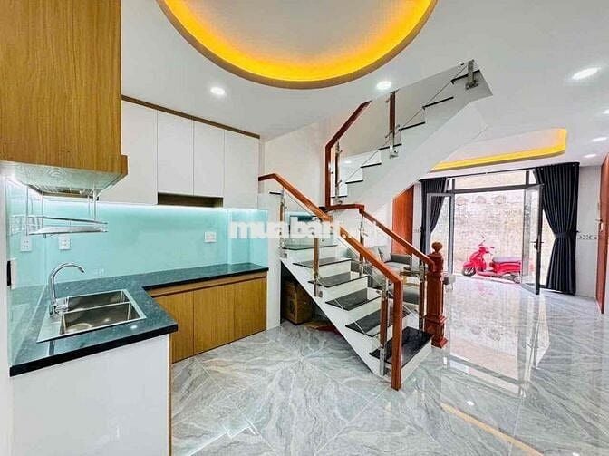 BÁN NHÀ HẺM BÙI VĂN NGỮ , HIỆP THÀNH , NGANG 4x10M