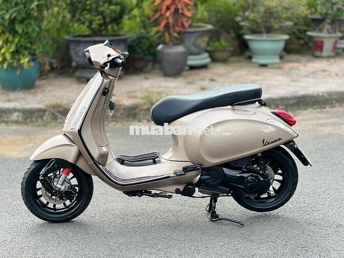 Vespa 125 Mix Nâu TFT Chủ Phố Leng Keng Có Góp🎉🎉🎉