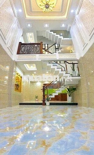 Nhà 4 tầng khu đồng bộ SHR ngay võ văn kiệt