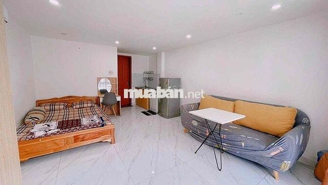 TRỐNG SẴN PHÒNG STUDIO SIÊU THOÁNG - FULL NỘI THẤT - MÁY GIẶT RIÊNG