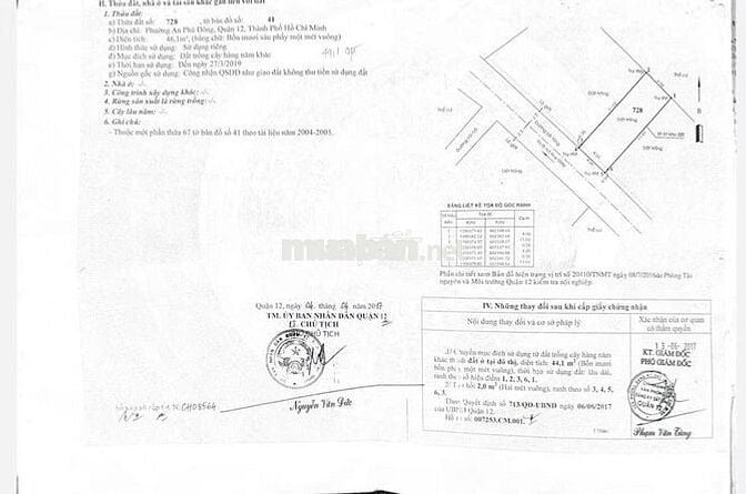 Bán đất 92 Vườn Lài đi vào, DT: 46m2. 4x12m. Xây dựng full. Hẻm 5m