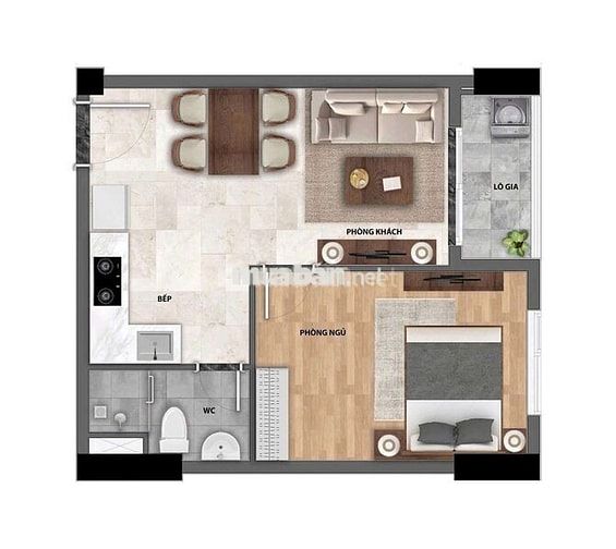 Cho thuê cc Bcons Polaris giá rẻ