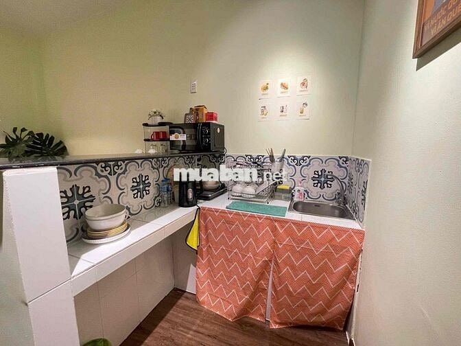 Căn Hộ 1PN 1PK Ban Công 60m2 Máy Giặt Riêng Trần Đình Xu Quận 1