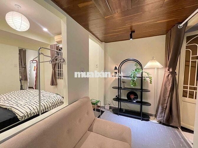 Căn Hộ 1PN 1PK Ban Công 60m2 Máy Giặt Riêng Trần Đình Xu Quận 1