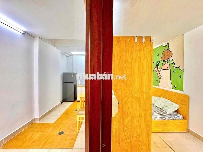 Cho Thuê Căn Hộ 1PN 1PK Tách Bếp Ban Công Full NT Ngay Trung Tâm Q10