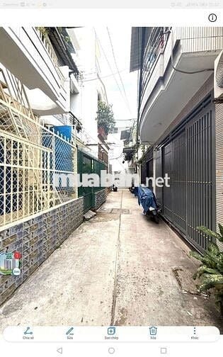 NHÀ 4X10 1 TRỆT 1 LẦU 2PN 2WC HẺM 184 ÂU DƯONG LÂN P3 SÁT Q1