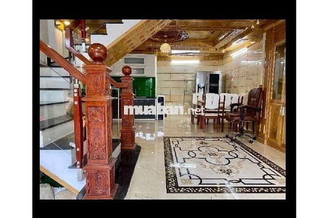 Bán nhanh nhà 5 tầng 60m2, full nội thất, HXH ngay CV Làng Hoa Gò Vấp.
