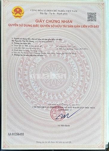 Đất Lúa  Đường XTT2 Hóc Môn. Giá 2,6tr/m²