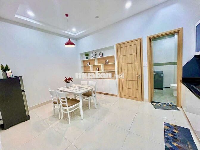 Cho thuê căn hộ dịch vụ 1pn, ban công, tách bếp Nguyễn Thiện Thuật Q.3