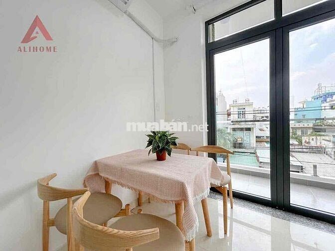 Căn Hộ 1PN1PK rộng 50m2_Bình Thạnh gần chợ Bà Chiểu, Ban công,Full nt