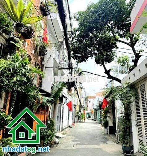 KHU VIP HIẾM NHÀ BÁN, P. 4, TÂN BÌNH, HXH TRÁNH, 3 TẦNG BTCT. 3PN, 3WC