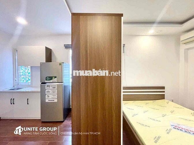 Cho Thuê Căn Hộ Bình Thạnh Rộng 40m2_ban công, tách bếp giáp Q1,Q3