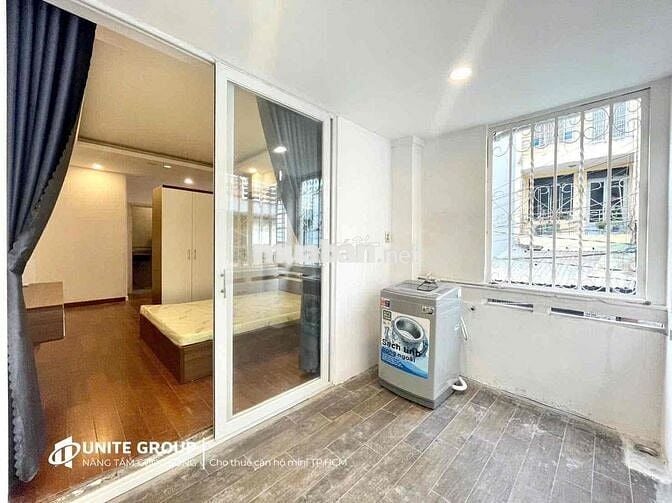 Cho Thuê Căn Hộ Bình Thạnh Rộng 40m2_ban công, tách bếp giáp Q1,Q3