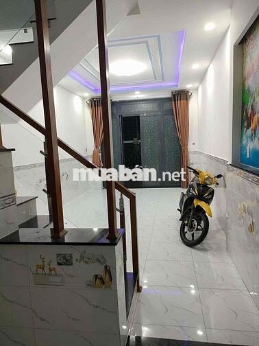 Nhà đẹp 4*12m nở hậu 4,6m 2PN hẻm 4m ô tô 3/ngắn Quách Điêu Vĩnh Lộc A
