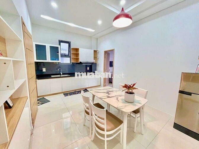 Cho thuê căn hộ dịch vụ 1pn, ban công, tách bếp Nguyễn Thiện Thuật Q.3