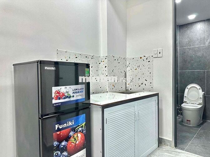 Căn hộ dịch vụ mới 100% Lê Quang Định - Phạm Văn Đồng