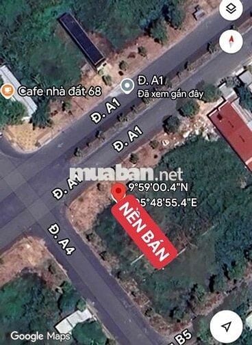 BÁN NỀN TRỤC CHÍNH A1 - KDC TÂN PHÚ, Q. CÁI RĂNG, TP CẦN THƠ