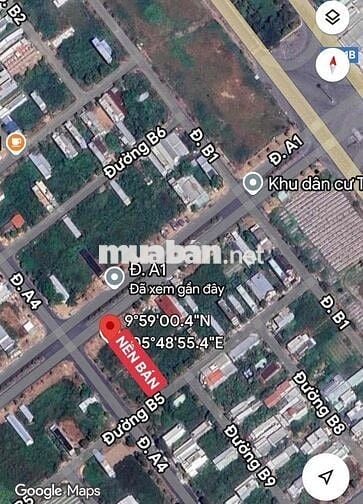 BÁN NỀN TRỤC CHÍNH A1 - KDC TÂN PHÚ, Q. CÁI RĂNG, TP CẦN THƠ